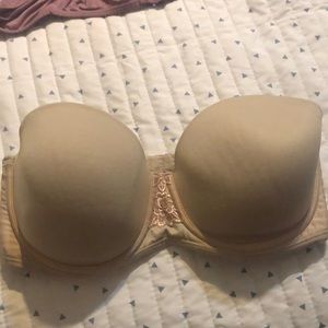 36 D vanity fair strapless bra